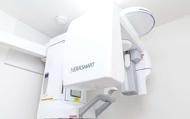 放射線量の少ないフルデジタルレントゲン